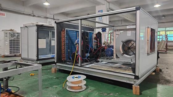 Водоохлаждаемая прямая экспансия горизонтальный тип крыша упакованный блок очистки воздуха HAVC