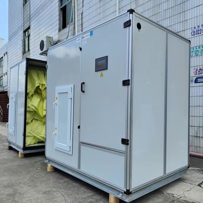 16500CMH Охлажденная вода Постоянная температура и влажность Устройство обработки воздуха Очистка воздуха