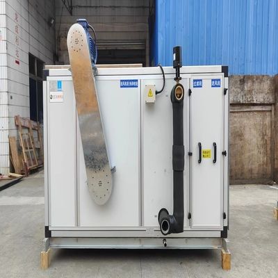 Низкий уровень шума 1500CMH Чистая водяная теплоотводная установка AHU кондиционер