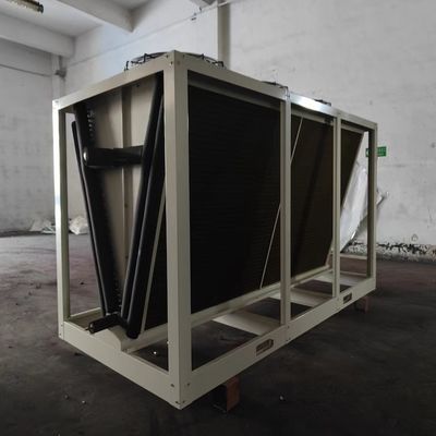Энергосберегающий сухой охладитель типа V HVAC для базы данных Теплораспределение комнаты с тремя вентиляторами