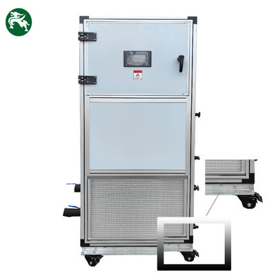 Водоохлаждаемый воздухообменник HVAC с колесами для легкого передвижения