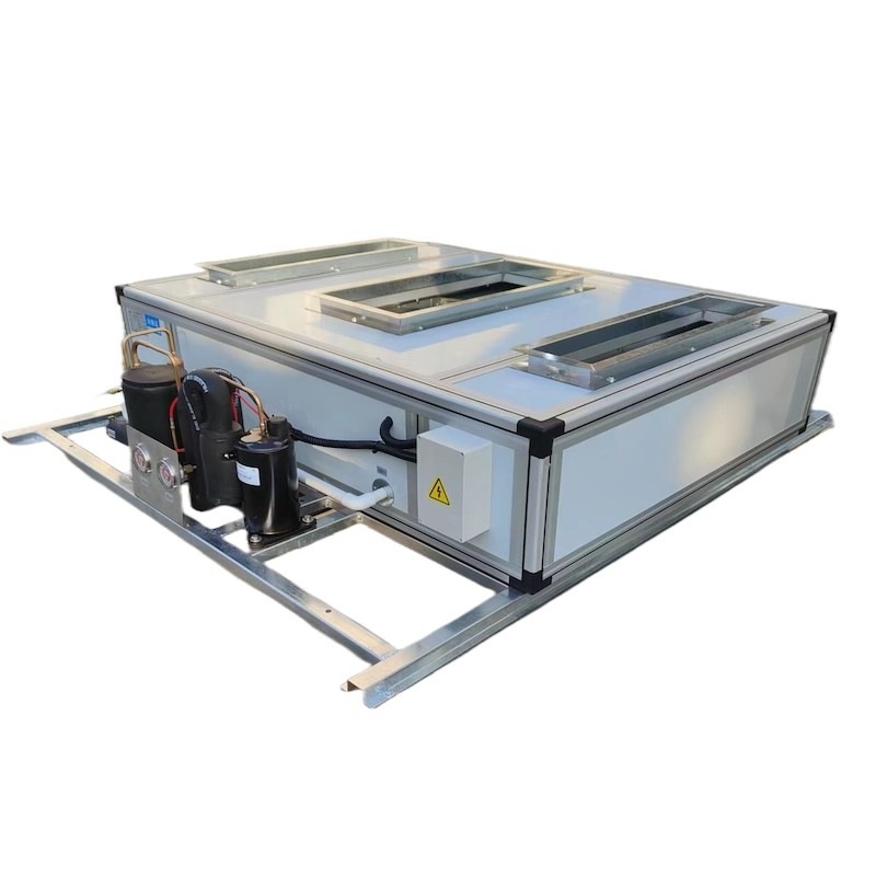 1-5HP Супертонкий потолок подвесный охлажденный водой DX Устройство обработки воздуха Очистка воздуха HVAC для промышленности